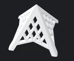 Triangle Paint Pyramid
