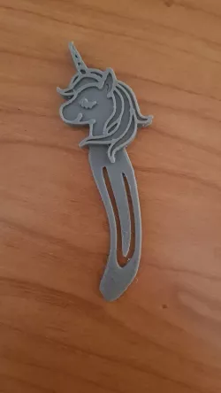 Unicorn bookmark