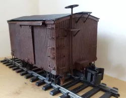US Vintage Boxcar 1/32