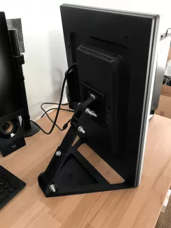 Vertical monitor stand