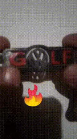 volkswagen golf keychain