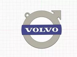Volvo Keychain