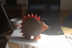 Walking hedgehog