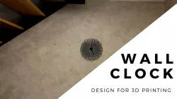 Wall clock tree of life EXPO 2016 for 3D print model