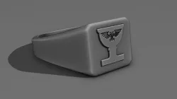 War_hammer 40 K Absolvers Symbol Ring