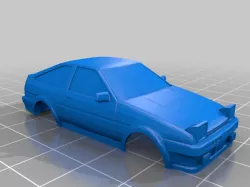 WIP - Toyota AE86 Trueno - Turbo Racing 1:76