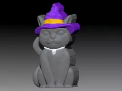WITCH CAT  SOLID SHAMPOO AND MOLD FOR SOAP PUMP