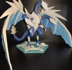 Yu-Gi-Oh Trishula Dragon of the Ice Barrier 3D Print Model Figure