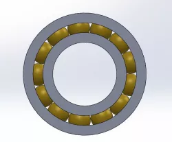 13 balls bearing