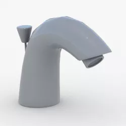 1644 - Water Tap Low-poly  3D model