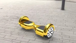 3D Gold Hover Board 3D model