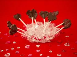 8 Bit Heart Chocolate