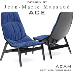 Ace armchair 2 Low-poly  3D model