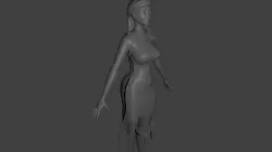 Afrcan Dancer 3D model