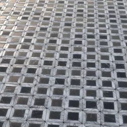 Aged ornamental marble tiles material Texture