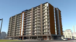 Apartment Building Modern Architecture 2018 3D model