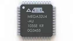 Atmel Atmega 32U4 IC 3D model