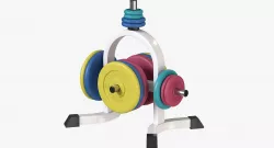 Barbell Plate 3D model