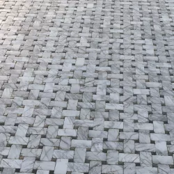 Basket weave marble tile material Texture