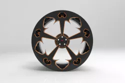 Bat Alloy wheel