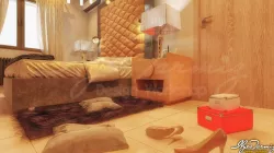 Bed room 3D model
