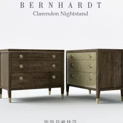 Bernhardt Clarendon Nightstand 3D model