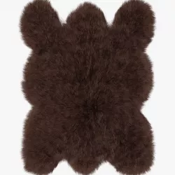Big brown bear rug 3D model