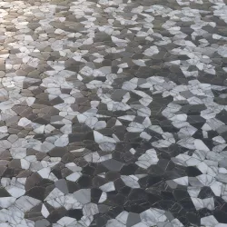 Broken marble tiles mosaic Material Texture