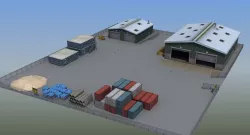 Builders Yard 3D model