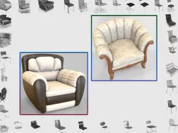 CGD Vol 1 chairs  3D model