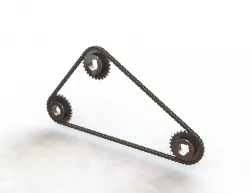 CHAIN & SPROCKET ASSEMBLY