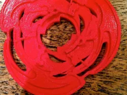 Charizard Beyblade 3x attack ring