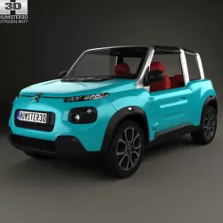 Citroen E-Mehari 2017 3D model