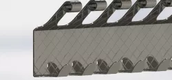 Coat rack "sheet metal"