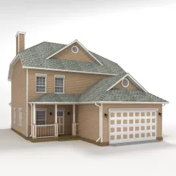 Cottage 34 3D model