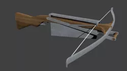 CrossBow Low-poly  3D model