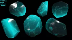 crystal   Low-poly  3D model