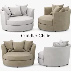 Cuddler Chair 3D model