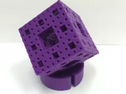 Customizable Menger sponge