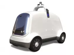 Delivery Dron Nuro R1 Low-poly  3D model