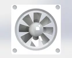 Design of an Exhaust Fan using SolidWorks