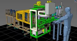 Disk supply machine