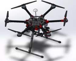 DJI S900 Hex-rotor Drone