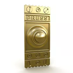 Door bell 3D model