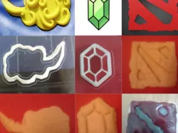 Dota 2 Logo Cookie Cutter