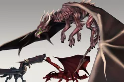 Dragon Pack Low-poly  3D model