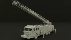 Firetruck Viper 3D model