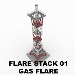 Flare Stack 3D Models | Page 1 | STLFinder