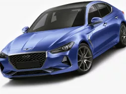 Genesis G70 2018 3D model