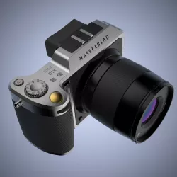 Hasselblad X1D-50c Medium Format Mirrorless Digital Camera 3D model